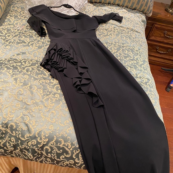 Greta Constantine black long dress - Picture 4 of 6